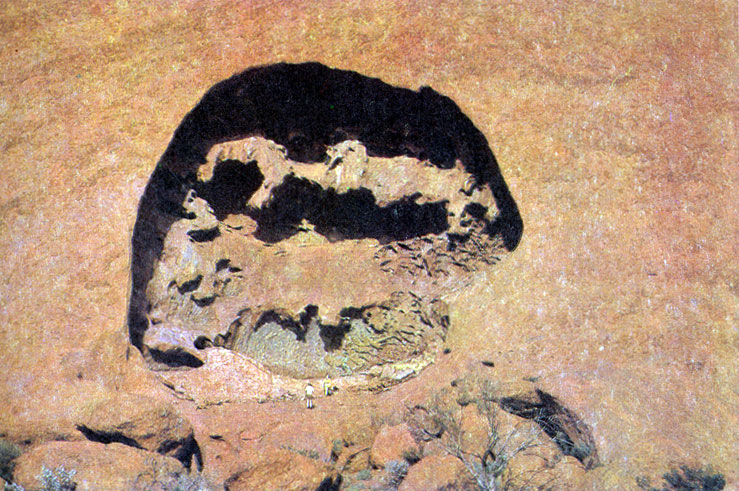Эту пещеру аборигены назвали 'Сумка кенгуру'