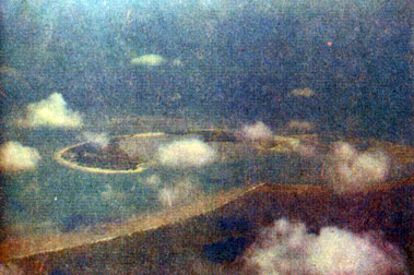 Острова Большого Барьерного рифа с высоты птичьего полета